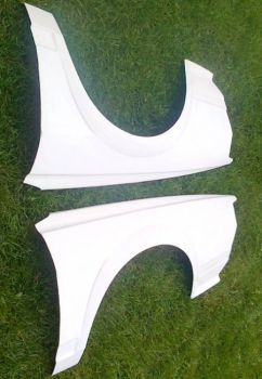 Paar GFK Kotflügel, originale Befestigungpunkte, Scirocco II (Typ 53B)